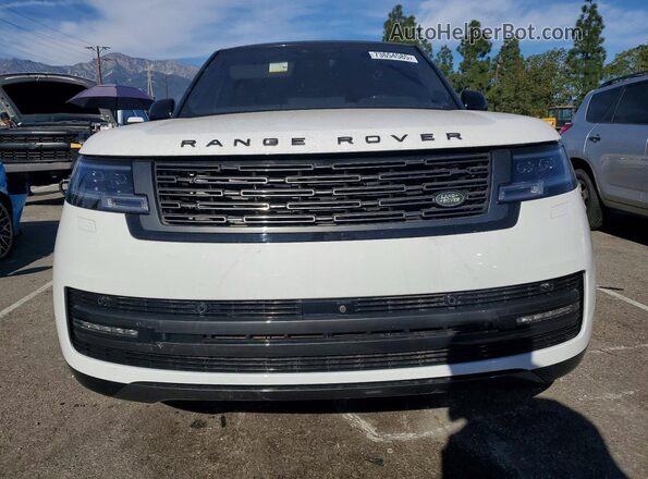 SALKPBFU3PA084970 2023 LAND ROVER RANGE Белый Вид спереди