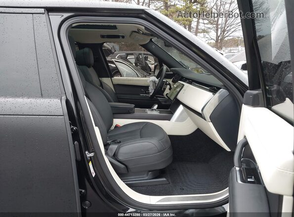SALKPBFU3RA242050 2024 LAND ROVER RANGE ROVER Black Widok wnętrza z przodu