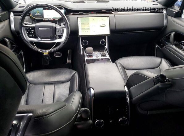 SALKPBFU4PA019979 2023 LAND ROVER RANGE Black წინა პანელის ხედი