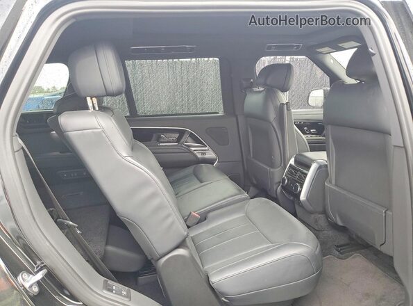 SALKPBFU4PA019979 2023 LAND ROVER RANGE Black უკანა სალონის ხედი