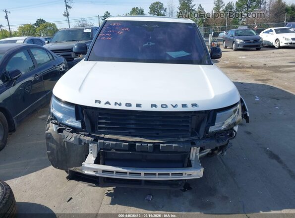 SALKPBFUXPA009134 2023 LAND ROVER RANGE ROVER White Սարքավորումների վահանակի տեսք