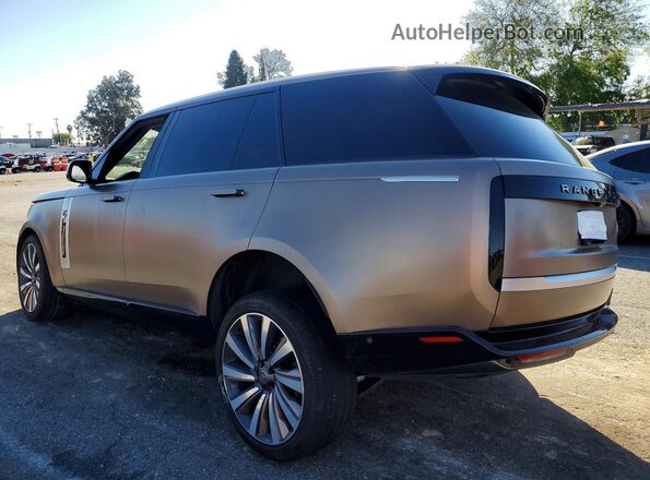 SALKUBE77PA050017 2023 LAND ROVER RANGE Коричневый Задняя левая четверть