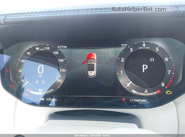 SALKZBF97RA099349 2024 LAND ROVER RANGE ROVER White Հետևի նստատեղերի տեսք