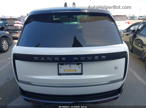 SALKZBF97RA099349 2024 LAND ROVER RANGE ROVER White 