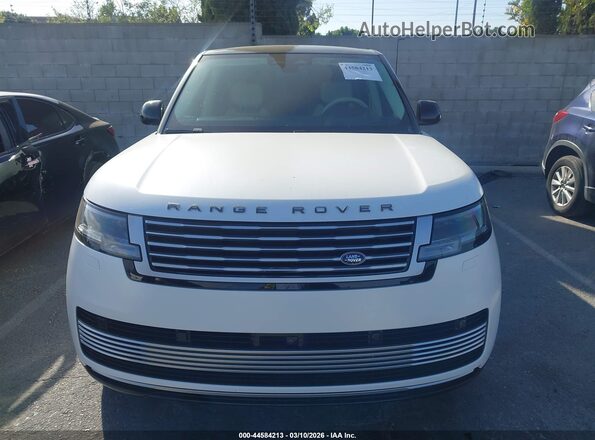 SALKZBF97RA099349 2024 LAND ROVER RANGE ROVER White Սարքավորումների վահանակի տեսք