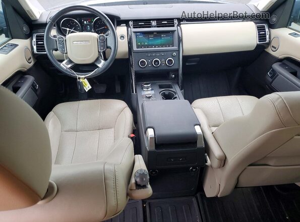 SALRG2RV6JA072354 2018 LAND ROVER DISCOVERY Blue Dashboard view