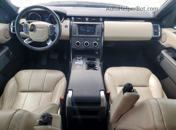 SALRGBBV4HA040300 2017 LAND ROVER DISCOVERY Black Առջևի վահանակի տեսք