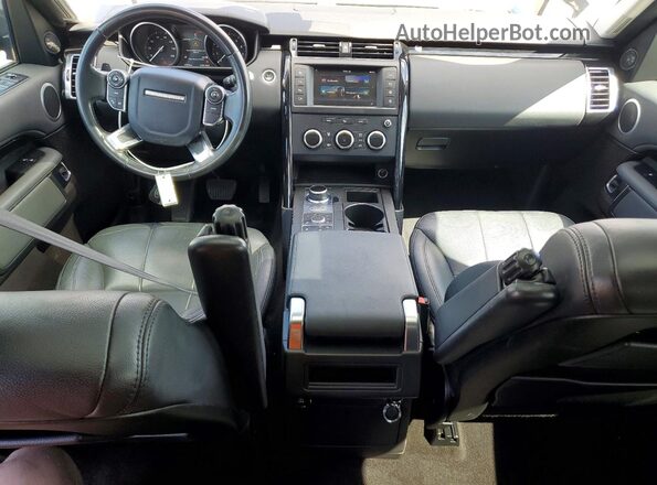 SALRGBBV6HA021229 2017 LAND ROVER DISCOVERY Gray Вид щитка приладів