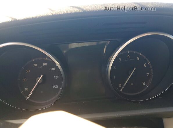 SALRGBBVXHA037322 2017 LAND ROVER DISCOVERY Tan Instrument cluster view