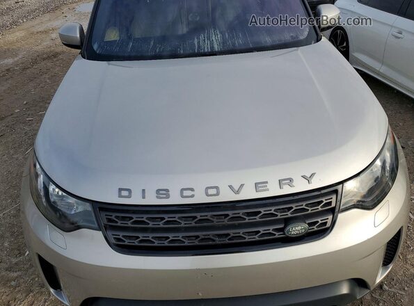 SALRGBBVXHA037322 2017 LAND ROVER DISCOVERY Tan Engine compartment view