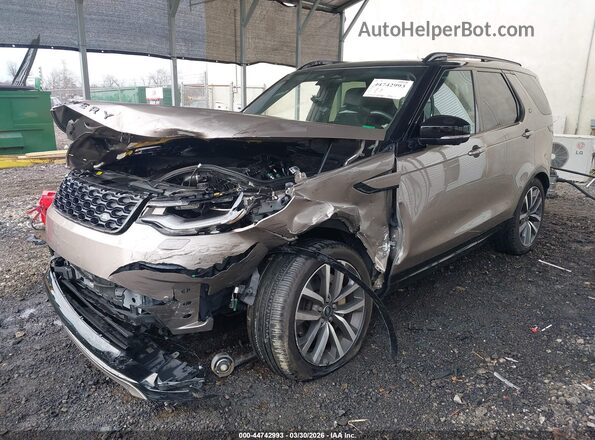 SALRL2EX6R2491992 2024 LAND ROVER DISCOVERY Tan Vista tres cuartos delantera izquierda