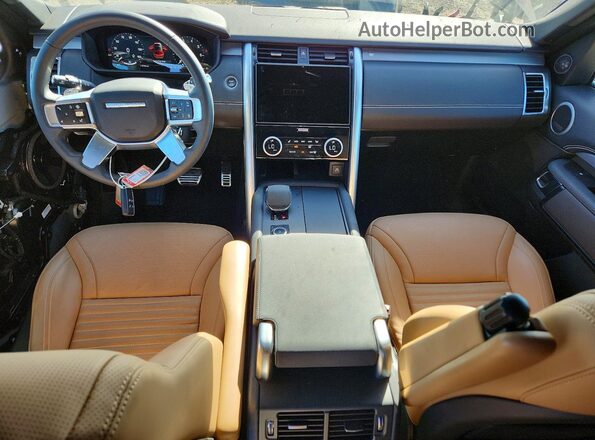 SALRL4EU5S2509065 2025 LAND ROVER DISCOVERY Желто-коричневый Вид панели приборов