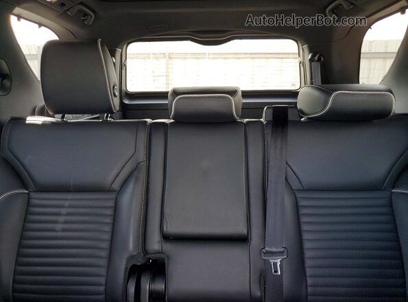 SALRR2RV2K2401699 2019 LAND ROVER DISCOVERY Gray უკანა სავარძლების ხედი