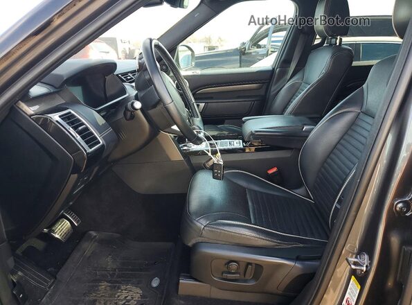 SALRR2RV2K2401699 2019 LAND ROVER DISCOVERY Gray წინა სალონის ხედი