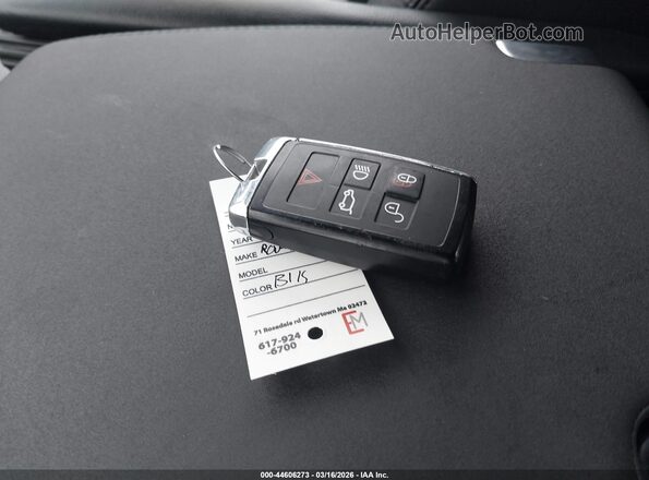 SALRR2RV9L2430604 2020 LAND ROVER DISCOVERY Black Առջևի վահանակի տեսք