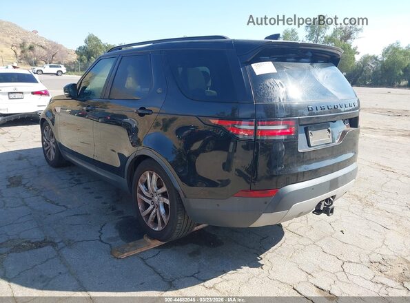 SALRRBBK8HA031244 2017 LAND ROVER DISCOVERY Black Задня ліва чверть