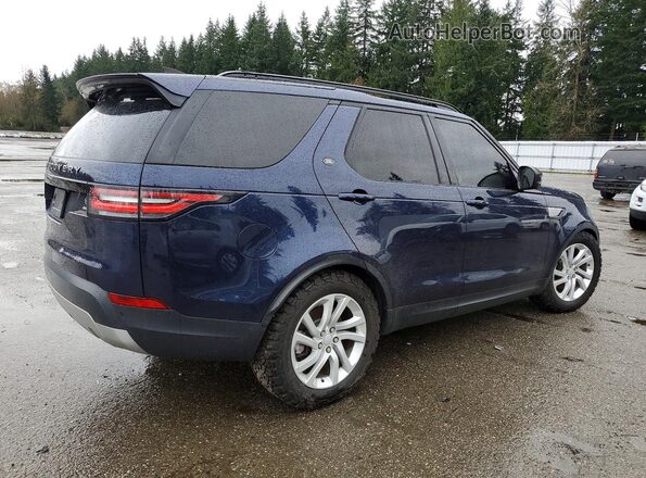 SALRRBBV8HA037569 2017 LAND ROVER DISCOVERY Blue Tył prawy