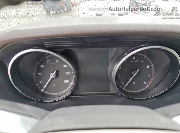 SALRRBBV8HA037569 2017 LAND ROVER DISCOVERY Blue Widok zestawu wskaźników