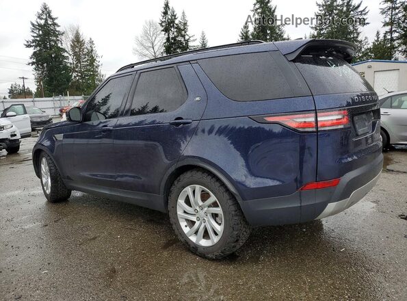 SALRRBBV8HA037569 2017 LAND ROVER DISCOVERY Blue Tył lewy
