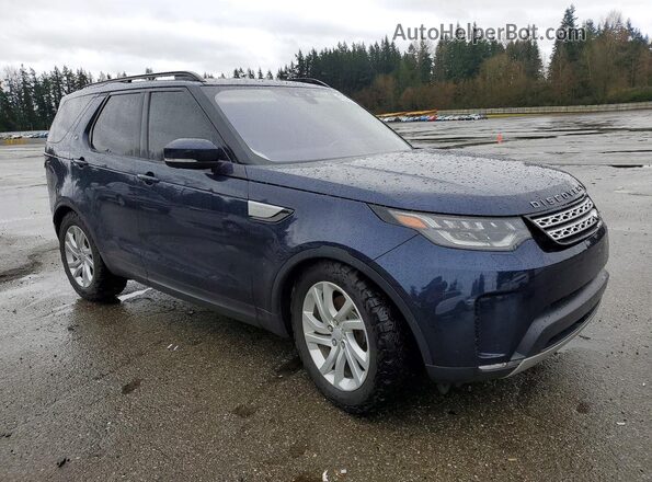 SALRRBBV8HA037569 2017 LAND ROVER DISCOVERY Blue Przód prawy