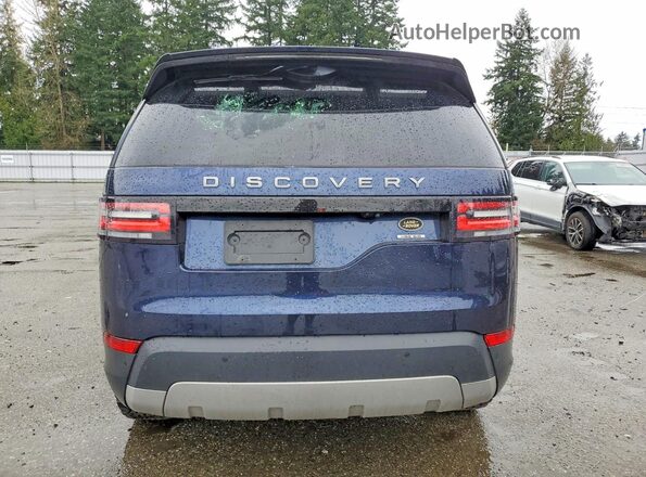 SALRRBBV8HA037569 2017 LAND ROVER DISCOVERY Blue Widok z tyłu