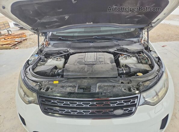 SALRT2RV5K2401228 2019 LAND ROVER DISCOVERY White ძრავის განყოფილების ხედი