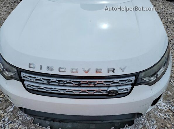 SALRT2RV7JA051654 2018 LAND ROVER DISCOVERY White Вид підкапотного простору