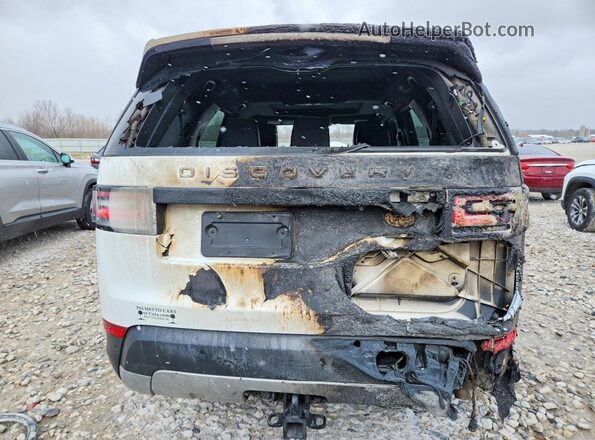 SALRT2RV7JA051654 2018 LAND ROVER DISCOVERY White Вид ззаду
