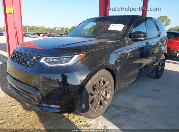 SALRT2RX6M2454671 2021 LAND ROVER DISCOVERY Black Առջևի ձախ երեք քառորդ տեսարան