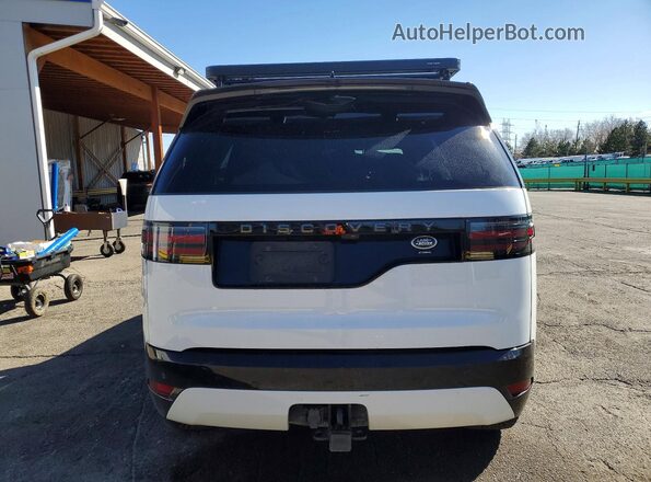SALRT4EU8N2459654 2022 LAND ROVER DISCOVERY White უკანა ხედი