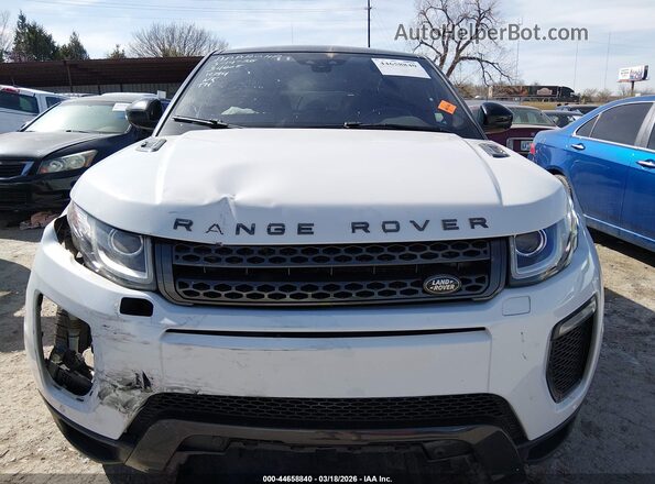 SALVC2RX6JH312294 2018 LAND ROVER RANGE ROVER EVOQUE White Dashboard view