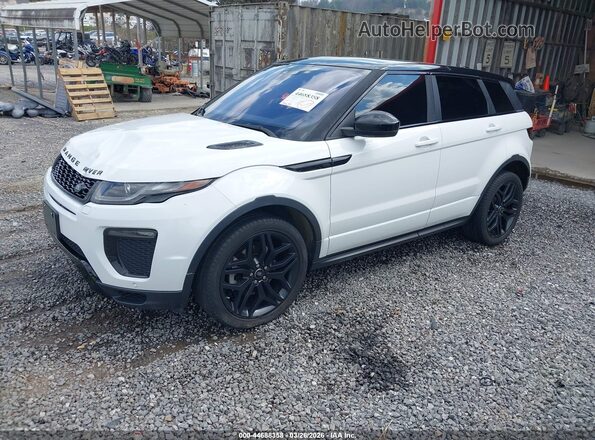 SALVD2BG1HH232435 2017 LAND ROVER RANGE ROVER EVOQUE White Առջևի ձախ երեք քառորդ տեսարան