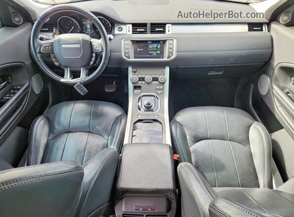 SALVP2BG1HH235682 2017 LAND ROVER RANGE Silver Вид панелі приладів