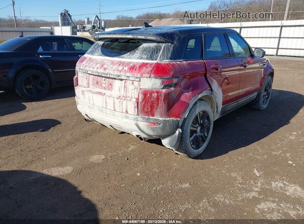 SALVP2BG4GH126597 2016 LAND ROVER RANGE ROVER EVOQUE Red Trasero derecho