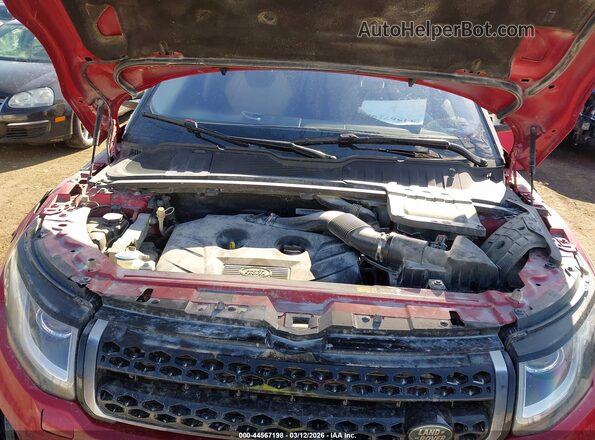 SALVP2BG4GH126597 2016 LAND ROVER RANGE ROVER EVOQUE Red Vista trasera