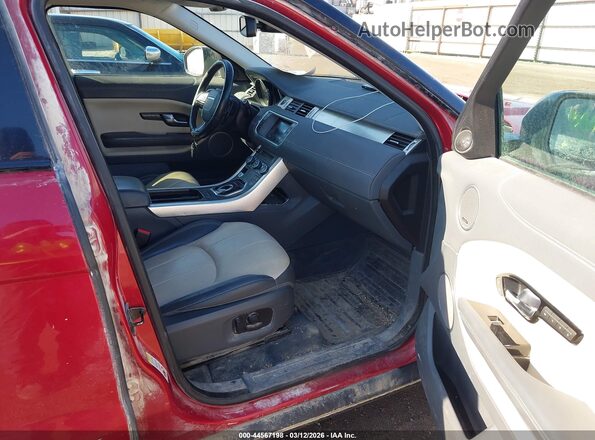 SALVP2BG4GH126597 2016 LAND ROVER RANGE ROVER EVOQUE Red Vista interior delantera