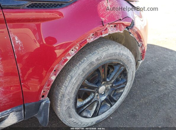 SALVP2BG4GH126597 2016 LAND ROVER RANGE ROVER EVOQUE Red Vista del cuadro de instrumentos
