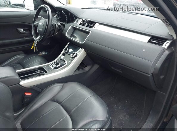SALVP2BG5HH193016 2017 LAND ROVER RANGE ROVER EVOQUE Черный Вид салона спереди