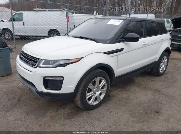 SALVP2BG7HH186228 2017 LAND ROVER RANGE ROVER EVOQUE White წინა მარცხენა ხედი სამი მეოთხედიდან