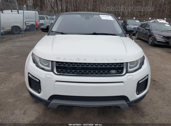 SALVP2BG7HH186228 2017 LAND ROVER RANGE ROVER EVOQUE White ხელსაწყოთა პანელის ხედი