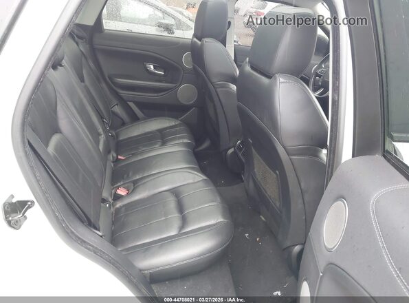 SALVP2BG7HH186228 2017 LAND ROVER RANGE ROVER EVOQUE White VIN კოდის სტიკერის ხედი