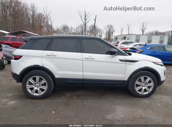 SALVP2BG7HH186228 2017 LAND ROVER RANGE ROVER EVOQUE White უკანა სალონის ხედი