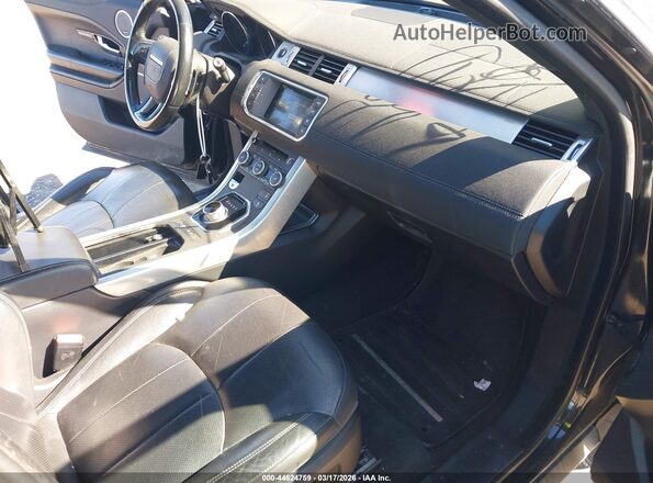 SALVP2BG8GH115604 2016 LAND ROVER RANGE ROVER EVOQUE Черный Вид салона спереди