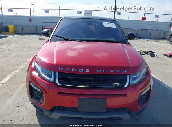 SALVP2BG9GH164245 2016 LAND ROVER RANGE ROVER EVOQUE Red Vista interior trasera
