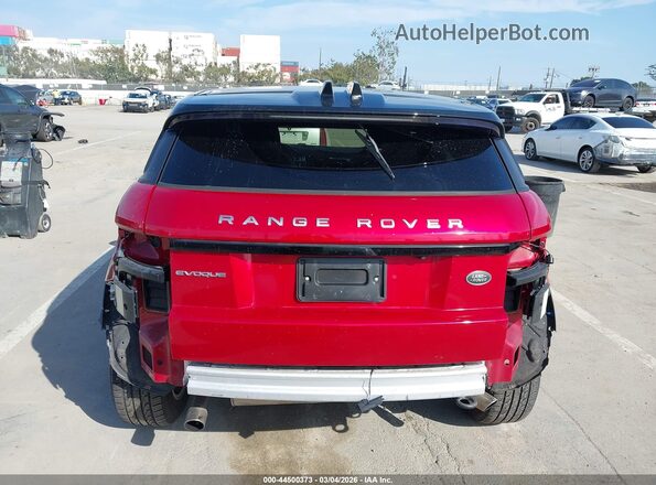 SALVP2BG9GH164245 2016 LAND ROVER RANGE ROVER EVOQUE Red Vista frontal