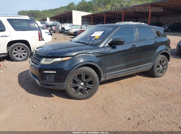 SALVP2BGXGH100862 2016 LAND ROVER RANGE ROVER EVOQUE Black წინა მარცხენა ხედი სამი მეოთხედიდან