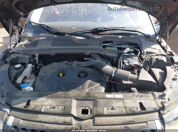 SALVP2BGXGH100862 2016 LAND ROVER RANGE ROVER EVOQUE Black უკანა ხედი
