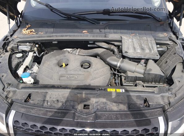 SALVP2BGXHH169486 2017 LAND ROVER RANGE ROVER EVOQUE Черный Вид сзади