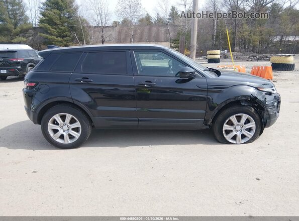 SALVP2BGXHH169486 2017 LAND ROVER RANGE ROVER EVOQUE Черный Вид задней части салона