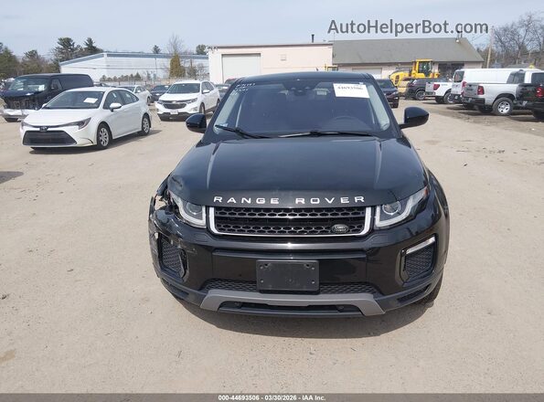 SALVP2BGXHH169486 2017 LAND ROVER RANGE ROVER EVOQUE Черный Вид щитка приборов